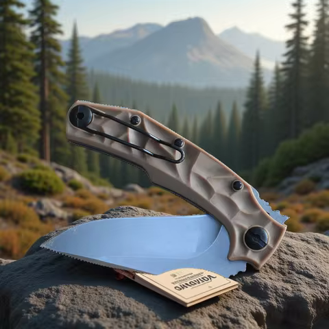 New Pohl Force Folding Pocket Knife Professional Survival Self defense Ganzo Small Knives Utility Ta