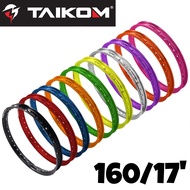 TAIKOM RACING 160/17 ALLOY RIM Thailand 36 Hole RXZ EX5 LC135 Y125Z Y15ZR RSX150 KLX150 KRISS Y16ZR Accessories Motor