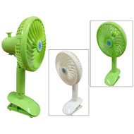 LED Light 360 Adjust Mini Fan USB Charging Mini Clip Fan with Cable Rechargeable 600 mAh Battery Por