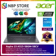 Acer Aspire 15 A515-58GM-58CV 15.6" FHD Laptop Steel Grey