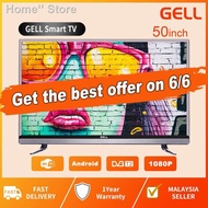 ☏☒GELL Smart TV 50 inch LED With Android /  MYTV/ WIFI