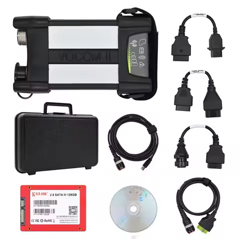 88830400 VOCOM II VOCOM2 FOR VOLVO VOCOM 2 PREMIUM TECH TOOL PTT 2.8.150 DEV2TOOL DIAGNOSTIC TOOL
