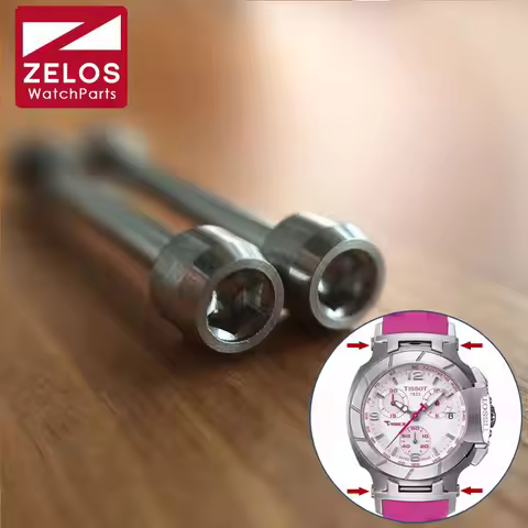 steel watch Screw tube rod For TS Tissot T-race&T-SPORT T048 feminine 40.66mm lady watch band connec