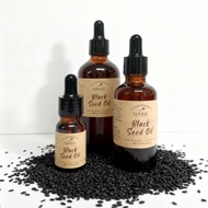 Black Seed Oil - Pure & Natural Cold Pressed Carrier Oil | Black Cumin Seed Oil | Habbatus Sauda | S