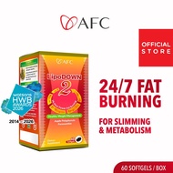 AFC LipoDOWN 2 Weight Loss Slimming Natural Body Calories Fat Burner Appetite Control Slim Boost Met