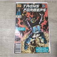 (low grade water damage) Transformers 67 Marvel comics 1990 Jim Lee