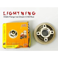 KOZA Flange hub Dream C100 Rusi DL110 motor star