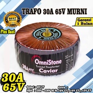 Trafo Toroid 30A 65V Murni 65V 55V 45V CT