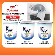 KW 700 1K Primer 700 Undercoat 1K Primer Grey white black