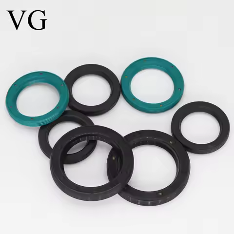 VG 20*28*4 20x28x4 22*28*4 22x28x4 Green NBR Nitrile Rubber Groove Single Lip External Thread Rotaro