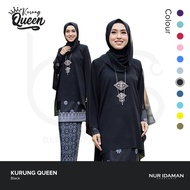 [Baju Kurung Moden HITAM] KURUNG QUEEN + CAPE