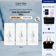[BUNDLE OF 3] Calvin Klein CK One Deodorant Stick 75g
