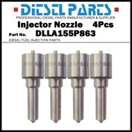 4x Diesel Fuel Injector Nozzle Tips DLLA155P863 DLLA 155 P 863 for Toyota Hilux Hiace Land