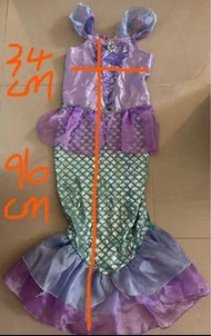 全新美人魚公主裙140碼