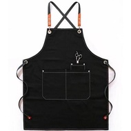 99 Store Simple Apron Denim Barista Bartender Barbershop Unisex