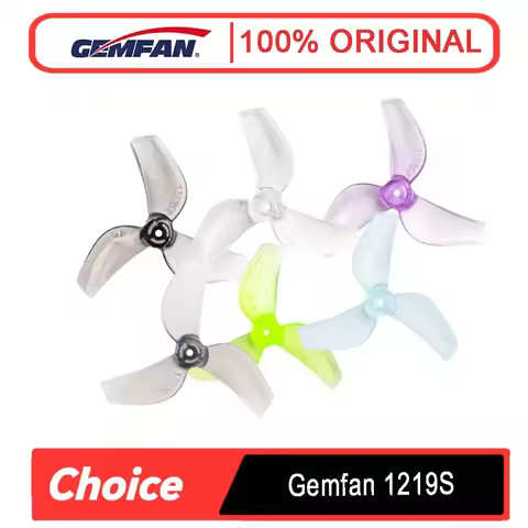 4Pairs Gemfan 1219S 31mm 3-Blade PC Props (1mm Hole) for Micro TinyWhoop FPV Drones (Racing/Freestyl