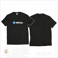 KATUN USD Coin Crypto Basic Premium Cotton T-Shirt