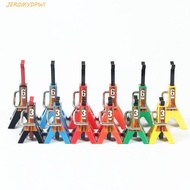 JEROMY Metal Jack Stands, Lift Pair Rack Model Parts Simulation Jack Stands, 3 Ton 6 Ton Decoration 