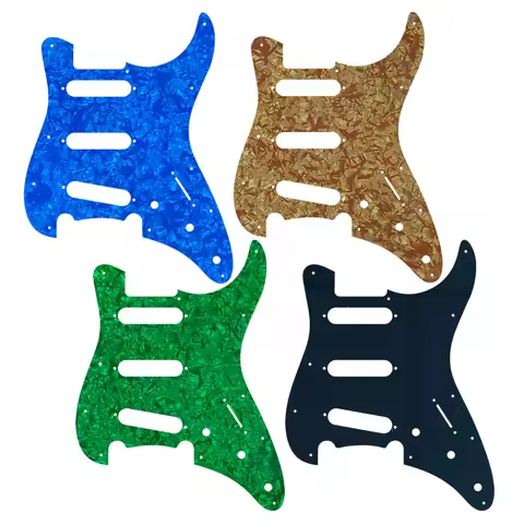 Pleroo Guitar Parts For G&L Homage Legacy 6 String Guitar Pickguard G&L Legacy Tribute Pickguard Gui