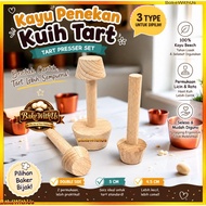 Egg Tart Presser/ Penekan Tart Shell/ Pastry Tart Presser/ Penekan Tart - 4.5cm / 5cm / Double side