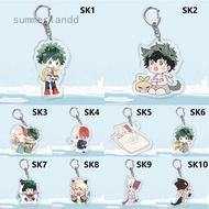 SL Fashion Japan Anime My Hero Academia Acrylic Double Sided Transparent Keychain Jewelry