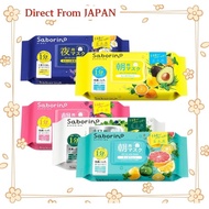 Saborino 1-Min Sheet Mask 30pcs – Morning & Night All-in-One Care, 5 Variants, Direct from Japan
