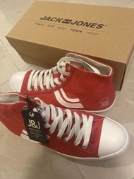 Jack & Jones紅色高筒 英國直送 42號鞋