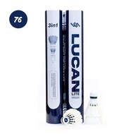 New ! Shuttlecock Kock Kok Badminton 3 IN 1 Lucan Lite LCN Lite