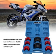 Motorcycle Bike Fork Seal Driver Tool Kit Universal 14Pcs Installer Driver Set 35/36 40/41 42/43 45/