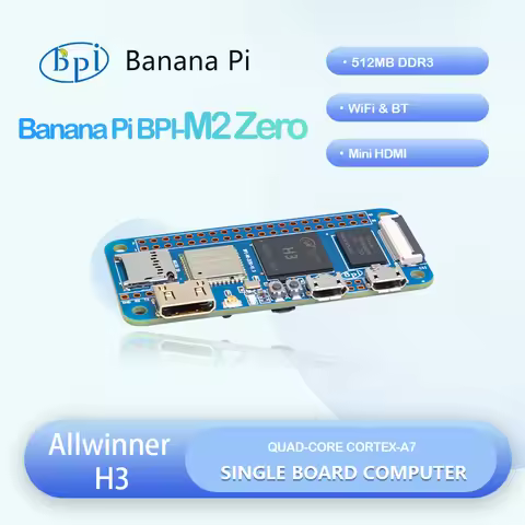Banana Pi BPi-M2 Zero Allwinner H3 512MB DDR3 Opensource board Micro Pc Mini Computer Android Linux 