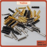 YUJINX 50pc Bullet Aglet Shoelace Tips - Perfect for Shoes