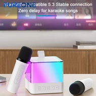 Pureone Bluetooth-compatible Speaker with Microphone Home Karaoke System Wireless Karaoke Speaker with Dsp Sound Card Bluetooth 5.3 Portable Rechargeable Mic for Home Singing Outdoor Fun Perfect