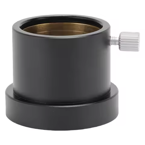 M42x0.75mm to 1.25 Inch Adapter Aluminum Alloy T2 to 1.25 Inch Eyepiece Adapter for Telescope Access