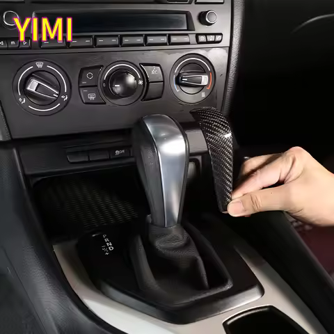 For BMW 1 Series 3 Series X1 E90 E92 E93 E87 325i 330i 335i Gear Shift Lever Decoration Cover Trim P
