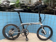 20" 451 JAVA IRA 10Speed SHIMANO DEORE DISC FOLDING BIKE with FULL CARBON Fork