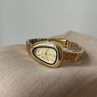 Medieval vintage Snake Head-Shaped Watch Women's Retro Niche Simple High-End Steel Band Quartz Watch