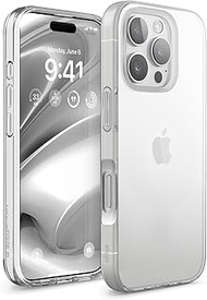 elago Hybrid Clear Case Compatible with iPhone 16 Pro Case Cover 6.3" - PC + TPU Hybrid Technology,