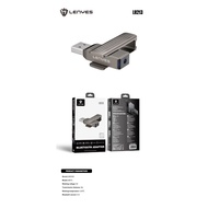 LENYES LR213 Bluetooth Receiver USB Wireless Adapter 5.3 Bluetooth Salon Tool Car Audio Speaker
