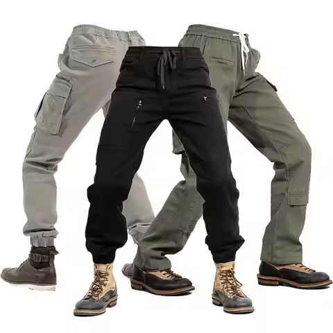 Motorcycle Pants Jogger Trousers Riding Jeans Motorbike Jeans for Biker with Ce Protection Insert