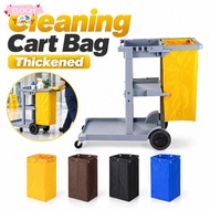 ELO11 Janitorial Cart Bag,  Cloth Wear Resistant Cleaning Cart Bag, Waterproof Large Capacity Thicke