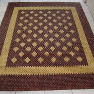 Wooden carpet 150x210 cm 90051 MP / Wooden carpet