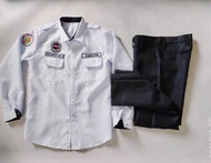 SECURITY GUARD UNIFORM TERNO WITH PATCHES SOSIA, PADPAO, NAME CLOTHS,