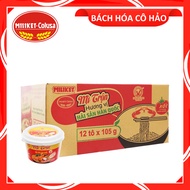THÙNG 12 TÔ MÌ TRỘN HƯƠNG VỊ HẢI SẢN HÀN QUỐC MIXED INSTANT NOODLES WITH KOREAN SEAFOOD FLAVOUR MILI
