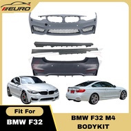 BMW F32 Bodykit M4 Fit For 4 Series M Sport 420i 428i 430i Body kit Bumper M4 Fender M4 CS Front Lip