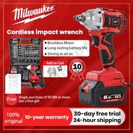 Milwaukee Cordless Impact Wrench Cordless Impact Drill Electric Brushless Impact Wrench 2* Bateri El