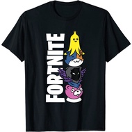 Cartoon【Fortnite】graphic 100% Cotton Crew Neck Short‑Sleeve T‑Shirt（Multiple Styles Available）1