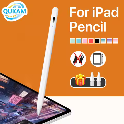 For Apple Pencil 2 1 With Palm Rejection Tilt Sensitivity Stylus Pen for 2018-2025 iPad 6/7/8/9/10, 