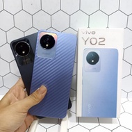 Vivo y02 3/32gb Fullset second bekas batangan Original Bergaransi