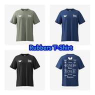 เสื้อปิงปอง BUTTERFLY RUBBERS T-SHIRT