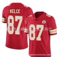 NFL Kansas City Head No. 87 KLECE Jersey Kelsi Rugby Jersey Embroidered Competition Jersey